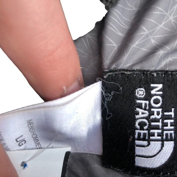 Vintage The North Face Jacket Gray Puffer Coat Gray Large - Picture 3 of 16